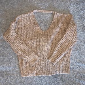 Twisted back Sweater